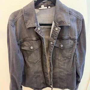 Chico's Black Jean Jacket Size 3